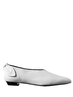 Proenza Schouler leather ballet flats with bows